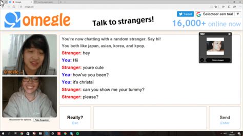 omegle teen sex|Omegle: Children expose themselves on video chat site